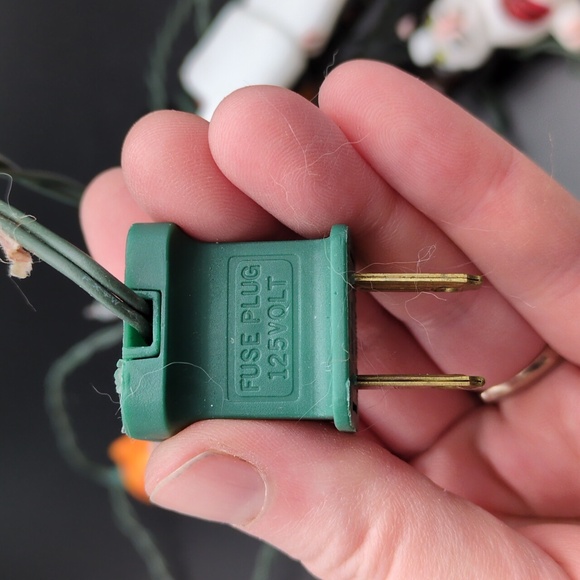 Vintage Cat String Lights - Black, White, Orange Tuxedo Cat - Picture 4 of 7